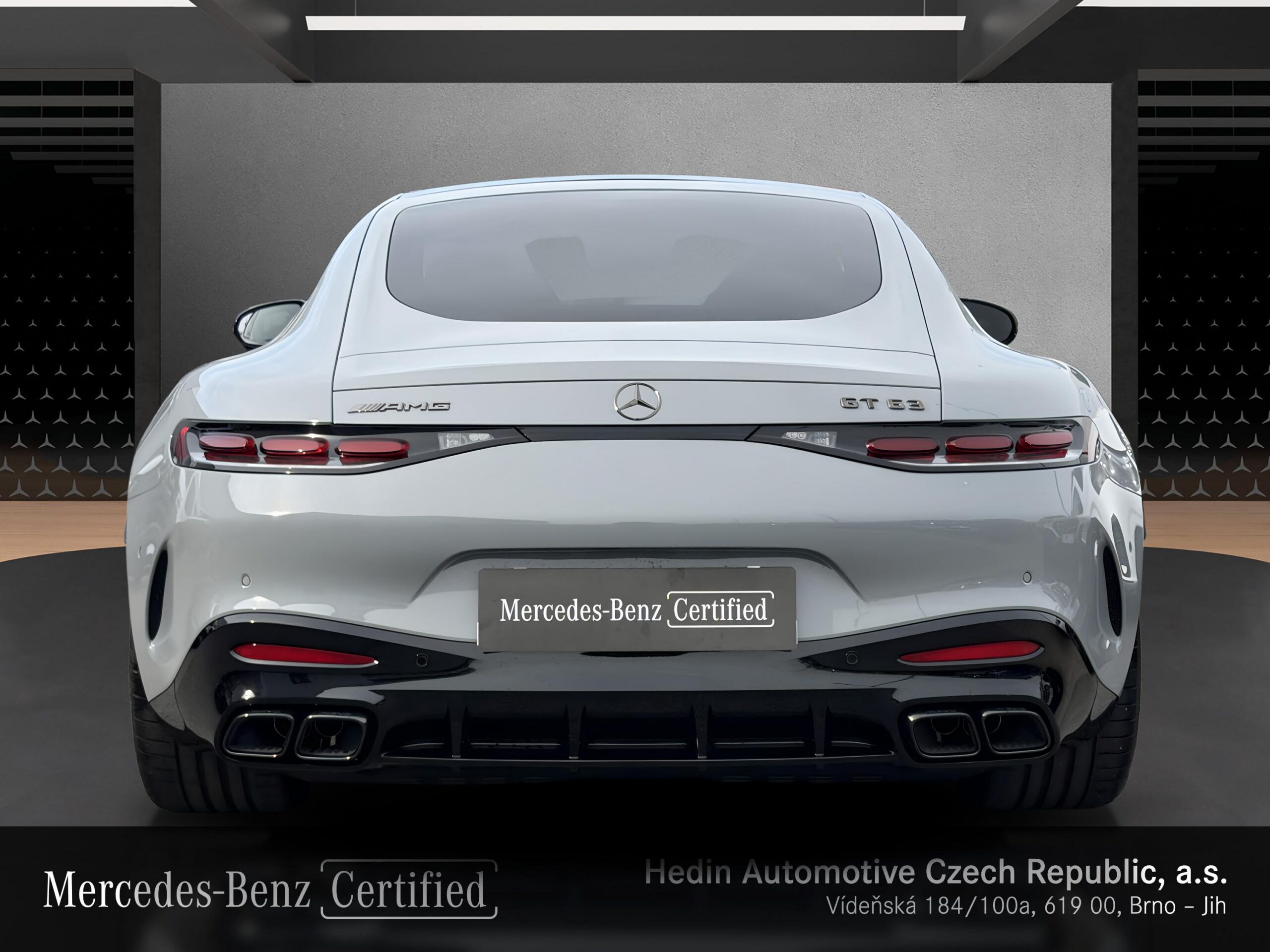 Mercedes-AMG GT 63 4MATIC+ Kupé MANUFAKTUR - STAV NOVÉHO! - Obrázek 4